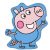 Peppa malac formapárna/kék
