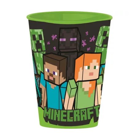 Minecraft műanyag pohár