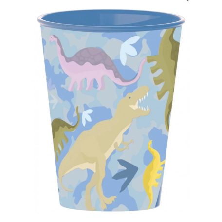 Dinoszaurusz műanyag pohár