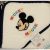Disney Mickey egér frottír törölköző