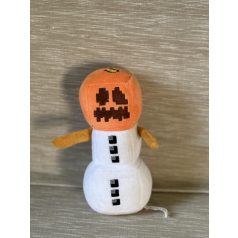 Minecraft Hóember (Snow Golem) plüssfigura
