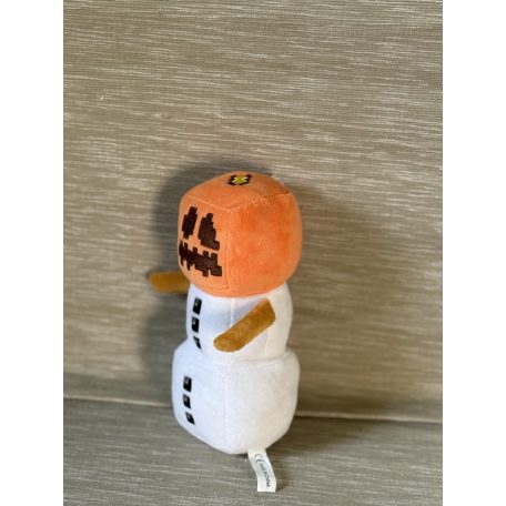 Minecraft Hóember (Snow Golem) plüssfigura