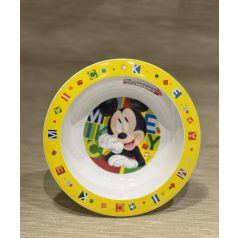 Mickey egér műanyag mélytányér