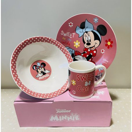 Minnie egér porcelán étkészlet 2.