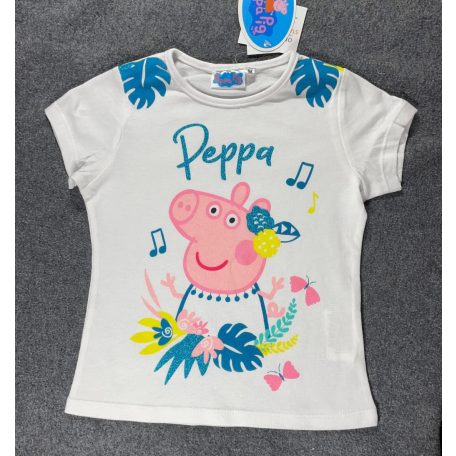 Peppa malac rövid ujjú póló / fehér