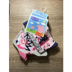 Peppa malac 3db-os lány zokni