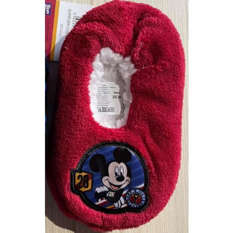 Mickey egér házi mamusz/ bordó