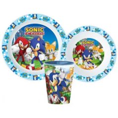 Sonic műanyag étkészlet