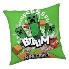 Minecraft díszpárna zöld