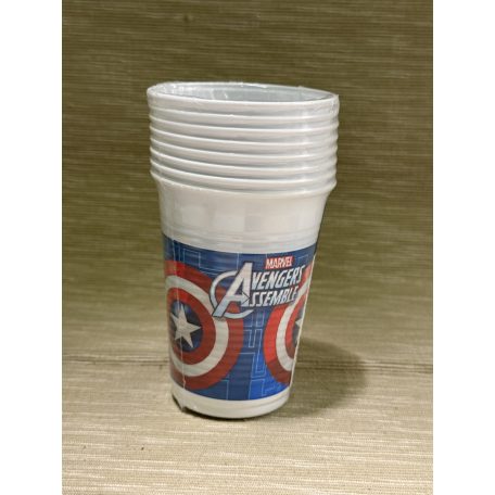 Avengers műanyag party pohár