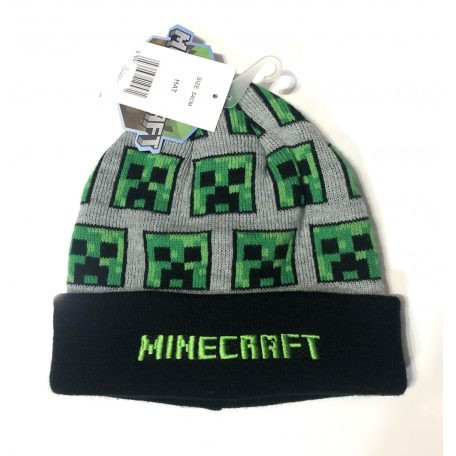Minecraft nagy méretű kötött sapka
