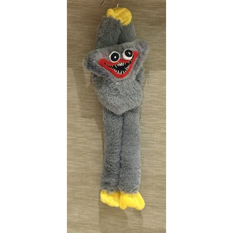Huggy Wuggy szürke plüssfigura