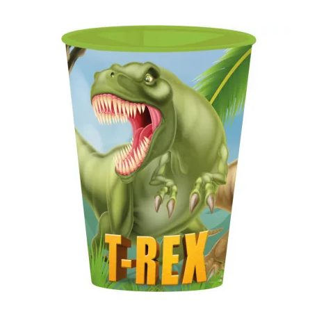 Dino T-Rex műanyag pohár