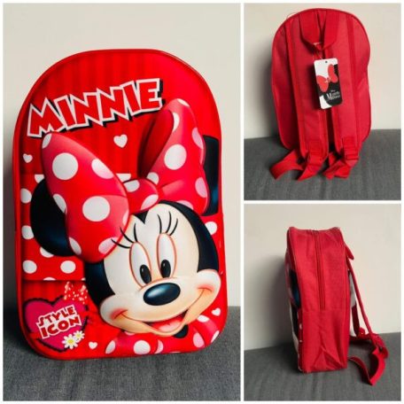 Minnie egér 3D-s ovis hátizsák