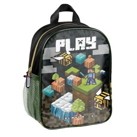 Minecraft Play feliratú ovis hátizsák