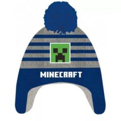 Minecraft fülvédős téli sapka