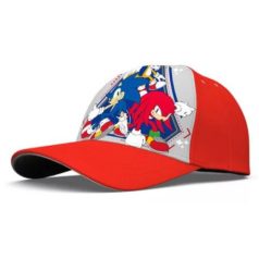 Sonic piros baseball sapka 