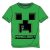 Minecraft rövid ujjú póló /zöld