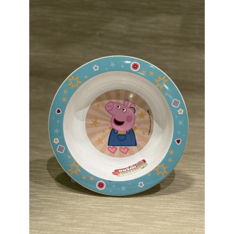 Peppa malac műanyag mélytányér